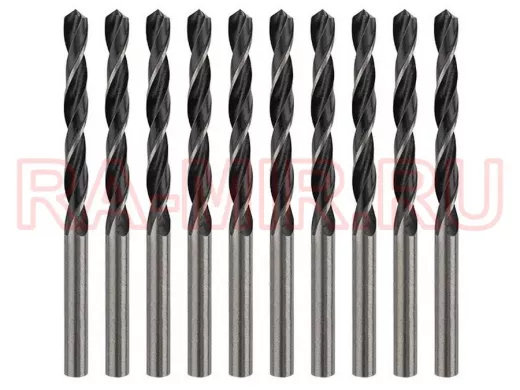 Сверло по металлу  3,0 мм (P6M5) (10 шт. в упаковке) цена за 1 сверло