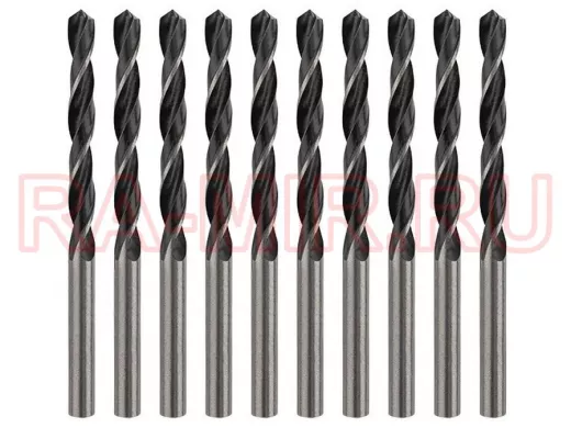 Сверло по металлу  4,0 мм (P6M5) (10 шт. в упаковке) цена за 1 свело