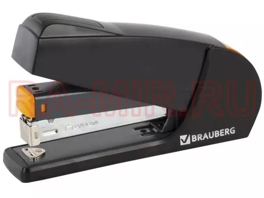Степлер ЭНЕРГОСБЕРЕГАЮЩИЙ №24/6, 26/6  "BR-71388" "Easy Press", до 25 листов, БЕЗ УСИЛИЙ