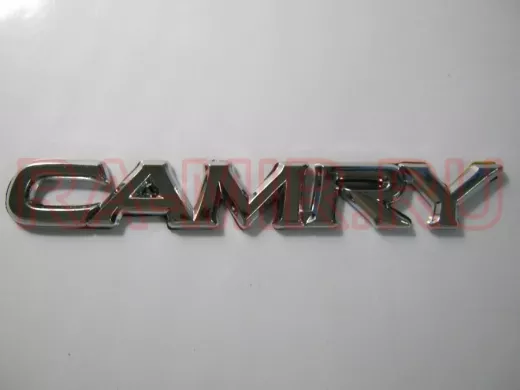 Эмблемма пластик в п/э надпись CAMRY хром 16,3x2 см 01351   01351