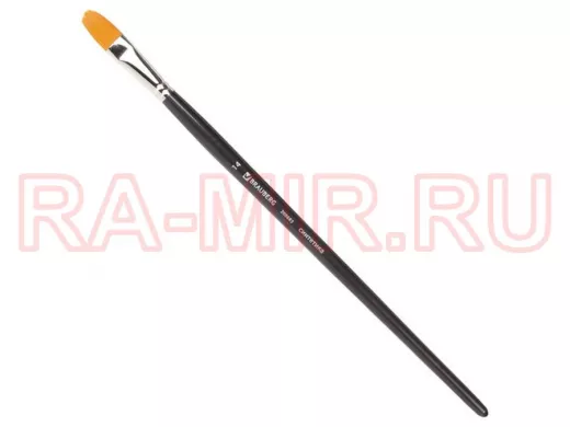 Кисть художественная проф. "BR-80155" ART CLASSIC, синтетика жесткая, овальная, № 14, длинная ручка