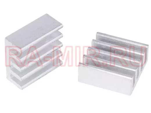 Радиатор 11*11*5мм., для микросхем модулей питания