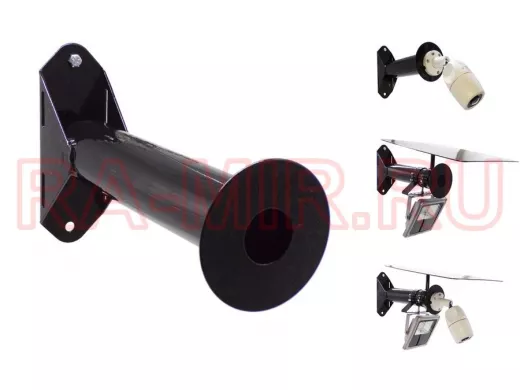 Кронштейн для камер и прожекторов на столбы под СИП-ленту, 0,28м 