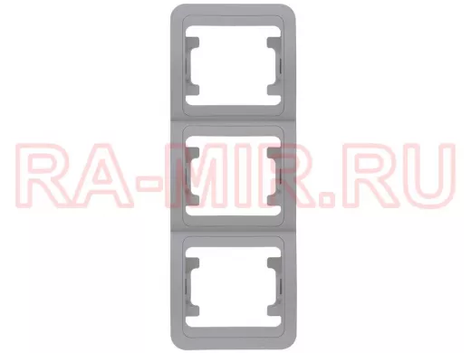 MAKEL  Mimoza сереб/сереб рамка 3-ая верт 22433