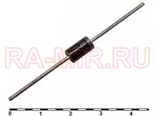 Диод   1N5402   (3A  200V)    DO-27